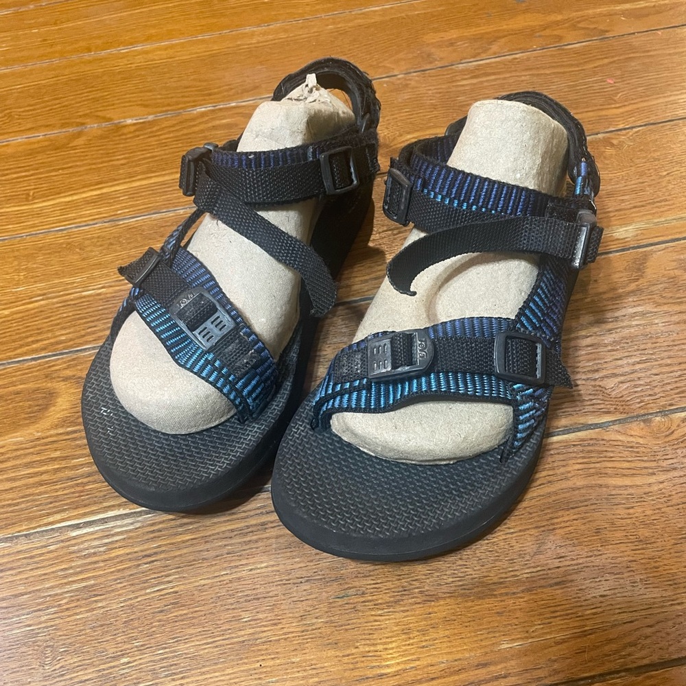 Hurricane Sandals Strappy Water Sport Hiking Sandals Mens Size 7 Blue